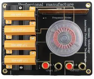 350W Single Tweeter Frequency Divider Audio Frequency Divider 1800HZ Stage Home Theater Audio Crossover Filter