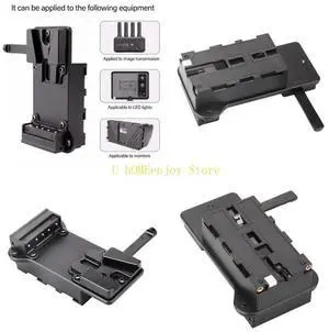 V Type Power Supply Plate Adapter Replacement For F550 F750 F970 V Type Power Supply Plate Adapter Replacement For F550 F750 F970