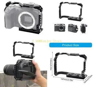 Aluminum Camera Cage Lightweighted For DSLR Camera Frame For Video Creators
