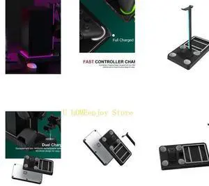 Game Console Vertical Stand LED LED Base Heat Dissipation Dock Stand Charging Base for Game Machine