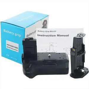 BG-E5 Equivalent Grip Replacement Camera BP-511A Batteries Holder Pack for 450D 500D 1000D Dropship