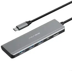 5-in-1 High Speed USB C Hub Docking Station Aluminium Alloy Type C to USB3.0 4K 60Hz Card Reader PD 100W Adapter 5-in-1 High Speed USB C Hub Docking Station Aluminium Alloy Type C to USB3.0 4K 60Hz Card Reader PD 100W Adapter