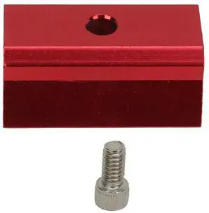 43mm 1.69 Inch Length Dovetail Rail Plate Dovetail Base with 1/4 Inch Thread for Telescope Finder Scope phone Base