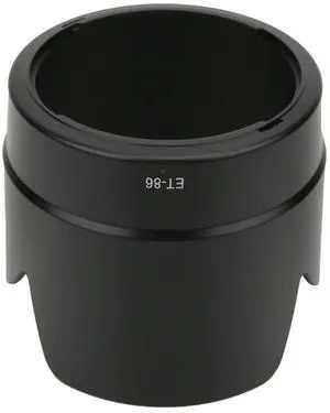 ET86 Black Plastic Lens Hood for EF 70200mm f2.8 IS Cameras