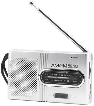 Universal Portable AM/FM Mini Radio Stereo Speakers Receiver Music Player