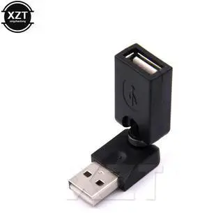 360 Degree Rotary USB Male to USB Female Adapter Converter Extension Cable For Computer Connector 360 Degree Rotary USB Male to USB Female Adapter Converter Extension Cable For Computer Connector