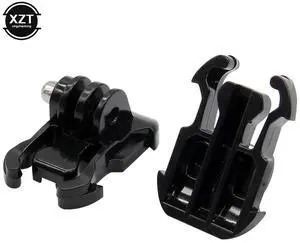 2pcs Buckle Clip Basic Mount for Gopro Go Pro Hero HD 1 2 3 3+ 4 5 6 7 Accessories Case Helmet for Yi Camera Accessories