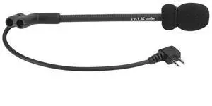 Black Z Tactics Microphone MIC 2 Pin for Comtac II H50 Noise Reduction Headset Clear Sound
