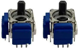 2PCS TMR Electromagnetic Joystick Hall For PS5 Joystick Gamepad 3D Analog Thumb Stick Controller Rocker Replacemen