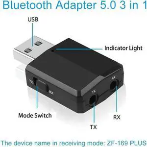 Bluetooth USB Adapter 3.5Mm AUX Audio Wireless Transmitter For TV Headset Speaker Keyboard Mouse Printer Car Speakers