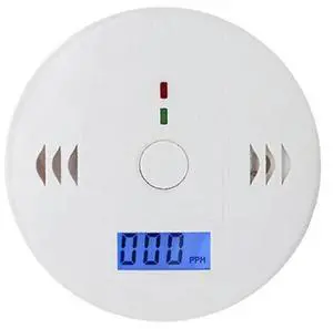 Carbon Monoxide Alarm With LCD Display Home Fire Warning Toxic Gas Leak Detector Co Detector Alarm Detector