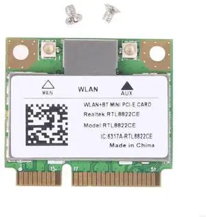 RTL8822CE Networking Card 1200Mbps Card for PC Card Bluetooth-compatible 5.0 for Laptops Desktop Motherboards