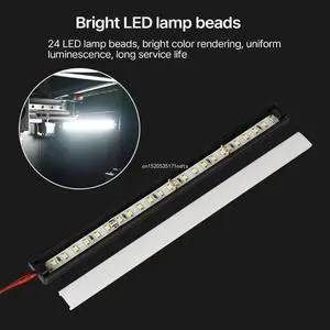 ABS Material 12V24W KLP1 LED Light Bar, Waterproof Design Lighting Strips LED Lamp for Auto Modification DIY Crafting ABS Material 12V24W KLP1 LED Light Bar, Waterproof Design Lighting Strips LED Lamp for Auto Modification DIY Crafting