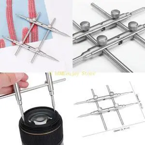 25-130MM Professional Curved Tips Camera Lens Spanner Wrench Rep Opening Tool for Most DSLR Cameras Lenses