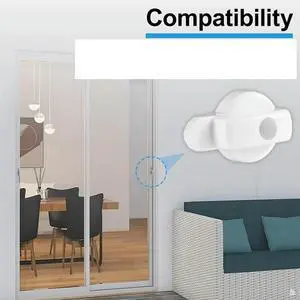 2Pack Hinged Screen Door Latch For Andersen Doors, Replacement For Andersen Screen Door Latch Lock