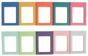 10Pcs 3 Inch Refrigerator Magnets Picture Frames Fridge Magnetic Photo Frame for File Cabinets Cabinets Dishwashers