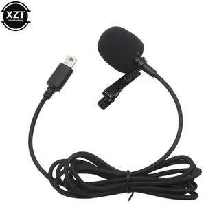 1.5m Mini USB Microphone Professional External Mic Stereo Microphone Outdoor Sports DV lavalier Clip for GoPro Hero 3/3+ 4 1.5m Mini USB Microphone Professional External Mic Stereo Microphone Outdoor Sports DV lavalier Clip for GoPro Hero 3/3+ 4