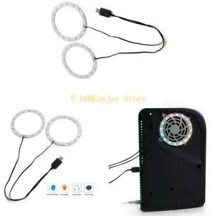 Colorful Lamp Circle with 12 Lighting Modes Support Voice Interactived Effects Multiple Brightness Setting for P5