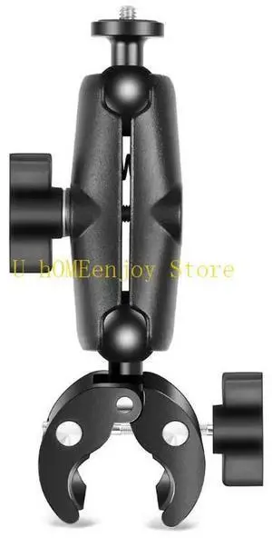 Quick Release Clamp Motorcycle O-Clip for Camera Mounts for Tripod- Stand Pipe Bar Motorcycle Bike Camera Holder