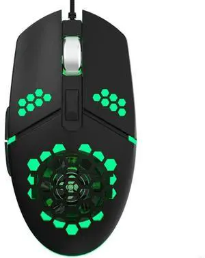 Mouse Desktop Laptop Mechanical Game 2000DPI Backlit Mouse for PC Laptop