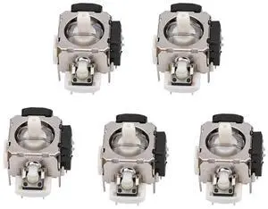 5 Pcs Analog Stick 3D Joystick Replacement for Xbox 360 Wireless Controller  Controller Joystick Replacement