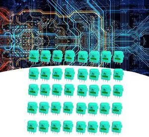 40PCS Hall Joystick Potentiometer Sensor Module For  Controller Hall Joystick Universal Axis Resistor Micro-Switch