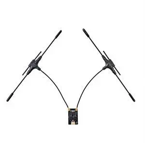 Gemini 2.4G/915Mhz Dual ELRS Diversity 100Mw Receiver -1 Connector For FPV RC Long Range Drone Quadcopter