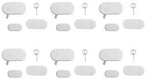 Tuya Zigbee 3.0 Contact Detectors Security Gate Door Window Sensor Transducer Life Home(6PCS)