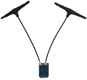 ELRS 2.4G True Diversity Receiver For RC FPV Freestyle Racing Long Range Drone- Dual Antenna RX Built-In PA+ LNA& TCXO