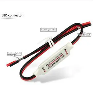 3X 11 Key RF Mini Wireless Remote Controller Controller For Single Color LED Strip Lights Wireless Switch Control Dimmer