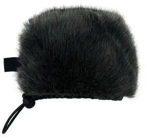 For Zoom H5studio Studio Recording Accessory Furry Artificial Windshield Mic Cap Outdoor Windscreen