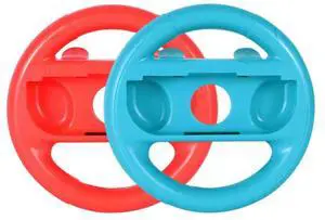 Steering Wheel Controller Grip 2Pcs For Nintendo Switch OLED Gamepad Holder Left & Right For Joycon Controller