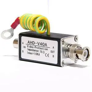 BNC COAX Coaxial Cable Coaxial Surge Protector CCTV Monitoring Security Camera Monitor