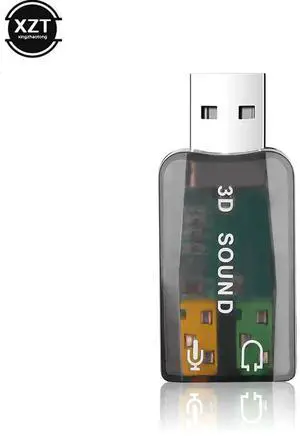 10pcs/lot V5.1 3D USB to 3D Audio USB External Sound Card Adapter 5.1 Channel Sound Professional Microphone 3.5mm input 10pcs/lot V5.1 3D USB to 3D Audio USB External Sound Card Adapter 5.1 Channel Sound Professional Microphone 3.5mm input