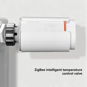 Tuya Zigbee Thermostatic Radiator Valve TRV Programmable Supports Alexa & Google Home, Remote App Operation