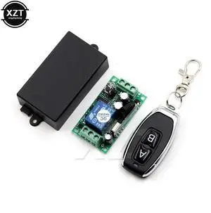 Universal 433Mhz AC 85V ~ 250V 110V 220V Relay 1CH Wireless Remote Control Switch Transmitter Receiver Module RF Remote Controls Universal 433Mhz AC 85V ~ 250V 110V 220V Relay 1CH Wireless Remote Control Switch Transmitter Receiver Module RF Remote Controls