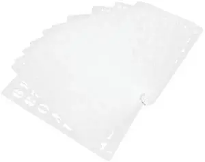 20Pcs Refille Paint Pens Clear Barrel Fine Tip Markers for Graffiti DIY Artistic Projects Empty Paint Markers