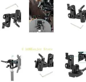 Versatiled V Lock to C Clamp Adapter V Lock to C Clamp Adapter for Most Tubes