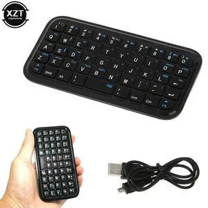Bluetooth 3.0 Keyboard Rechargeable Mini Slim Travel Size Wireless Keypad Small Portable 49 Keys Keyboard for Tablets phone