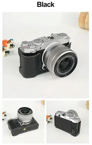 Camera Case Camera Bag Fujifilm X-M5 Protector Strap Base Cover Retro Leather