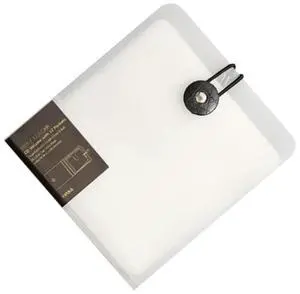 Transparent CD DVD Organizer, Plastic Disc Holder Case With Buckle, Cover Bag Box Album Cases