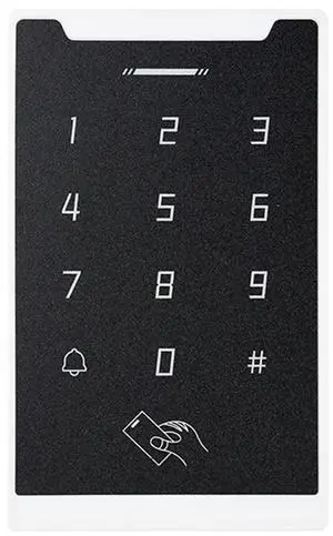 Waterproof DC 12V 24V Access Control Door Lock System Keyboard Card Swipe Password Electronic Opener
