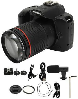 4K 64MP HD Night Vision Digital Camera 3in IPS Color Display Digital Camera 16X Digital Zoom 120 Degree Wide Angle