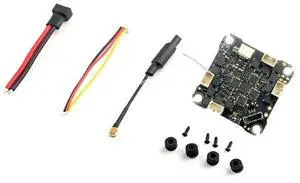 HappyModel X12 5in1 1-2S Flight Controller Built-in BLHELIS 12A ESC OPENVTX 400mW for FPV Drones Accessories