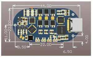 100,000 RPM Fan Motor Drive Module Charging/Electronic Speed Control/Gear Control 20A Turbo Fan Motor Drive Board