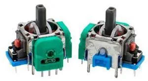 10Pcs For PS5 Hall Electromagnetic Joystick For PS5 Game Console 3D Hall Joystick Sensor Potentiometer