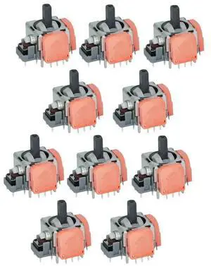 Tunnel Magnetic Resistance(TMR) Hall Effect Joystick 10PCS For PS5 Gamepad 2Nd Gen Electromagnetic Angle
