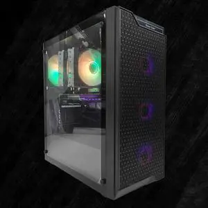 FunHei Tech Gaming PC, Intel I7-14700F 20-Core, GeForce RTX5060, 32 GB DDR5  RAM, 1 TB, 650W PSU, WiFi & Bluetooth, Win11 Pro, Black