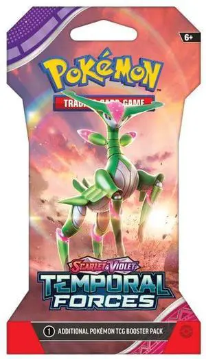 Pokemon TCG: Scarlet & Violet - Temporal Forces Sleeved Booster Pack - Random Artwork