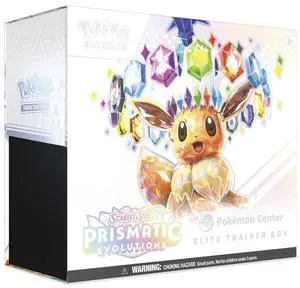 Pokemon TCG: Scarlet & Violet - Prismatic Evolutions Pokemon Center Elite Trainer Box (Exclusive)
